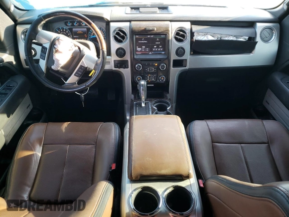 2014 Ford F-150 XL with VIN 1FTFW1ET3EFC25633, listed as a Copart auction lot 51579375 with 127,071 mi miles and Salvage Title. Bid and sale history available at carsss.com. Image 8.