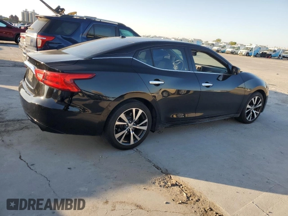 2017 Nissan Maxima SV with VIN 1N4AA6AP3HC372495, listed as a Copart auction lot 53299345 with 177,626 mi miles and Salvage Title. Bid and sale history available at DreamBid. Image 3.
