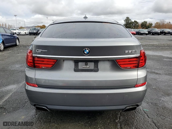 2010 BMW 5 Series Gran Turismo 550i with VIN WBASN4C59AC208688, listed as a Copart auction lot 82434784 with 120,478 mi miles and Salvage Title. Bid and sale history available at carsss.com. Image 6.