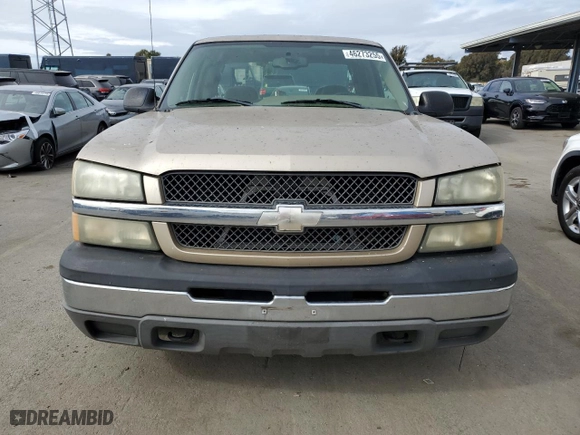 2004 Chevrolet Silverado 1500 LS with VIN 2GCEC19V941330635, listed as a Copart auction lot 46273255 with 0 mi miles and Salvage Title. Bid and sale history available at carsss.com. Image 5.