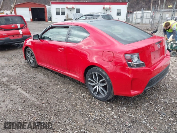2014 Scion tC z VIN JTKJF5C76E3078810, wystawiony jako IAAI lot #41638613 z przebiegiem 76 648 mil mil oraz . Historia ofert i sprzedaży dostępna na DreamBid. Obrazek 3.