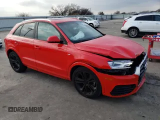 2018 Audi Q3 Premium with VIN WA1ECCFS0JR019646, listed as a Copart auction lot 70458152 with 54,207 mi miles. Bid and sale history available at carsss.com. Image 4.