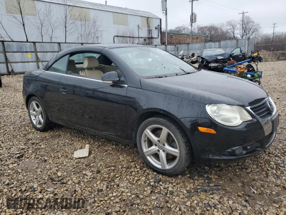 2007 Volkswagen Eos 2.0T with VIN WVWDA71F97V029469, listed as a Copart auction lot 85012294 with 130,390 mi miles and Non Repairable. Bid and sale history available at DreamBid. Image 4.