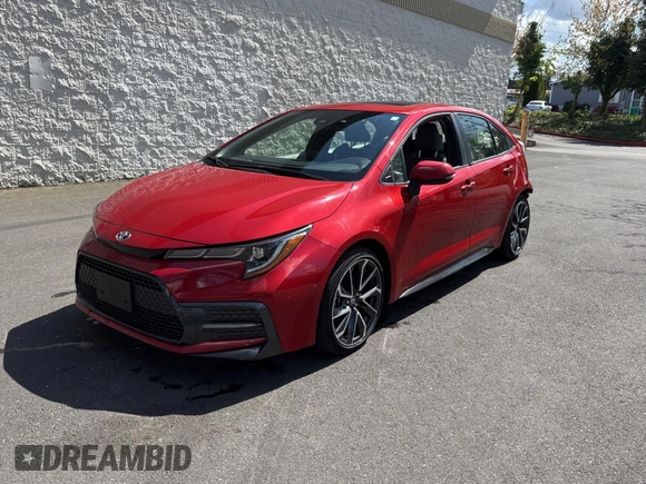 2020 Toyota Corolla SE with VIN JTDP4RCE8LJ006903, listed as a Copart auction lot 54253695 with 44,529 mi miles and Salvage Title. Bid and sale history available at carsss.com. Image 2.