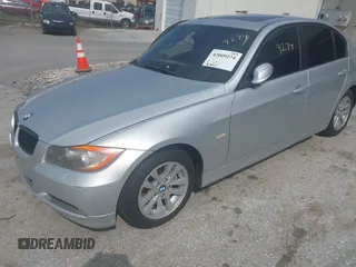 2007 BMW 3 Series 328xi with VIN WBAVC93597K034927, listed as a IAAI auction lot 42009274 with 184,427 mi miles and . Bid and sale history available at DreamBid. Image 19.
