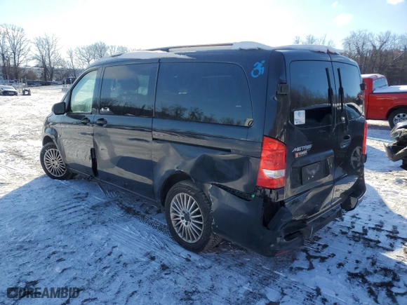 2017 Mercedes-Benz Metris Passenger Van with VIN WDAPG2EE3H3341321, listed as a Copart auction lot 44712255 with 106,085 mi miles and Clean Title. Bid and sale history available at carsss.com. Image 2.