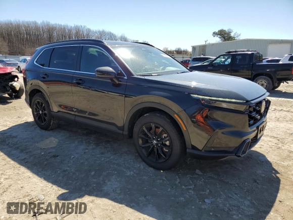 2025 Honda CR-V Sport-L with VIN 5J6RS6H83SL029132, listed as a Copart auction lot 47856535 with 552 mi miles and Salvage Title. Bid and sale history available at DreamBid. Image 4.