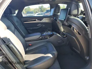 2013 Audi A8 L 6.3L with VIN WAUR4AFD1DN020503, listed as a Copart auction lot 69654204 with 189,999 mi miles and Salvage Title. Bid and sale history available at carsss.com. Image 10.
