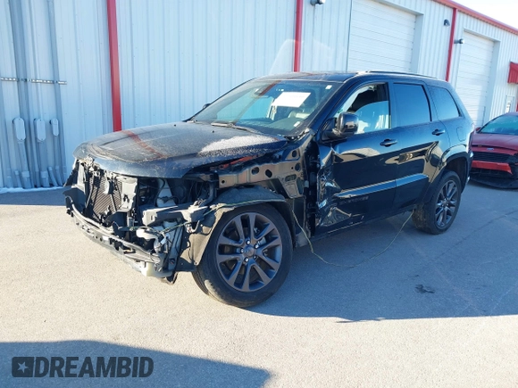 2019 Jeep Grand Cherokee Overland with VIN 1C4RJFCG7KC639154, listed as a IAAI auction lot 41501610 with 92,547 mi miles. Bid and sale history available at carsss.com. Image 18.