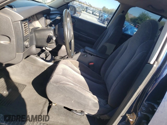 2004 Dodge Dakota SLT with VIN 1D7HL48N44S500485, listed as a Copart auction lot 73153244 with Not Provided miles and Salvage Title. Bid and sale history available at DreamBid. Image 7.