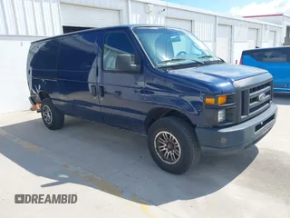 2008 Ford Econoline Cargo Commercial with VIN 1FTNE24W18DB29886, listed as a IAAI auction lot 42048608 with 101,666 mi miles. Bid and sale history available at carsss.com. Image 1.