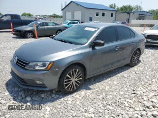 2015 Volkswagen Jetta SE with VIN 3VWD17AJ2FM323094, listed as a Copart auction lot 60304265 with 115,540 mi miles and Salvage title. Bid and sale history available at DreamBid. Image 1.