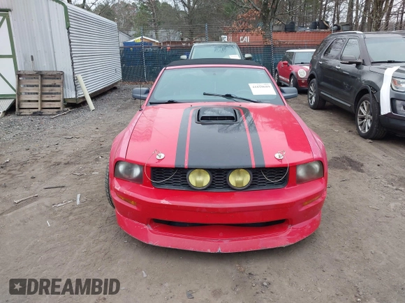 2006 Ford Mustang GT Deluxe with VIN 1ZVFT85H265120003, listed as a IAAI auction lot 41810689 with 93,878 mi miles. Bid and sale history available at carsss.com. Image 12.