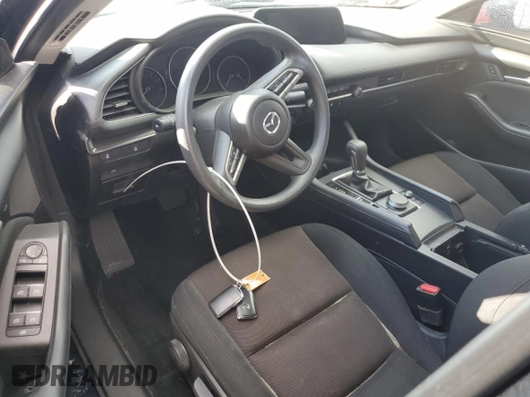 2022 Mazda 3 2.0 with VIN 3MZBPAA73NM306956, listed as a Copart auction lot 80188894 with Not Provided miles and Salvage Title. Bid and sale history available at DreamBid. Image 8.