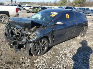 2019 Hyundai Veloster 2.0 Premium with VIN KMHTG6AF6KU012126, listed as a Copart auction lot 46351105 with 0 mi miles and Salvage Title. Bid and sale history available at carsss.com. Image 1.
