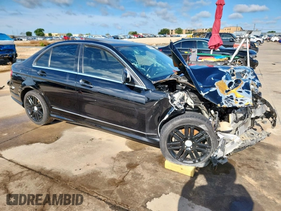 2008 Mercedes-Benz C 300 Sport with VIN WDDGF54X88F091986, listed as a Copart auction lot 59940055 with 156,150 mi miles and Salvage title. Bid and sale history available at DreamBid. Image 4.