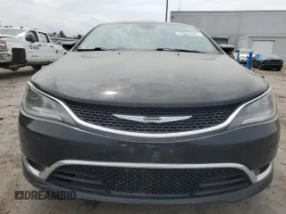 2015 Chrysler 200 C with VIN 1C3CCCCG8FN706910, listed as a Copart auction lot 54632495 with 148,289 mi miles and Clean Title. Bid and sale history available at carsss.com. Image 5.