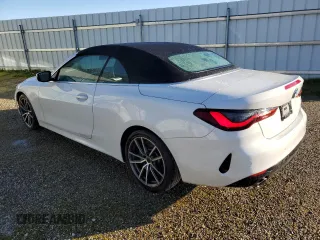 2024 BMW 4 Series 430i z VIN WBA23AT06RCP49623, wystawiony jako Copart lot #44068535 z przebiegiem 35 431 mil mil oraz Szkoda całkowita • Salvage title. Historia ofert i sprzedaży dostępna na DreamBid. Obrazek 2.