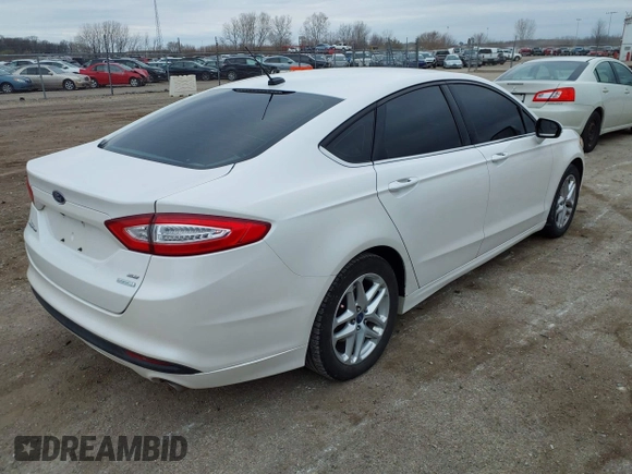 2013 Ford Fusion SE with VIN 3FA6P0HR8DR233533, listed as a IAAI auction lot 41903181 with 166,240 mi miles. Bid and sale history available at carsss.com. Image 4.