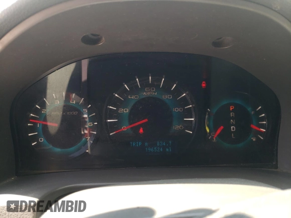 2010 Ford Fusion SE with VIN 3FAHP0HA6AR124387, listed as a Copart auction lot 62008405 with 196,524 mi miles and Salvage title. Bid and sale history available at DreamBid. Image 9.
