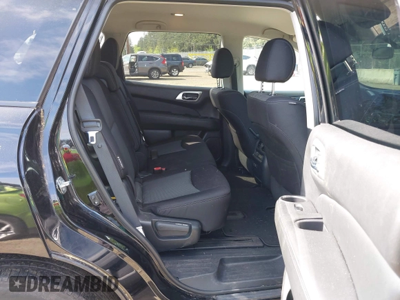 2019 Nissan Pathfinder SV with VIN 5N1DR2MM4KC579118, listed as a IAAI auction lot 42147973 with 64,597 mi miles. Bid and sale history available at carsss.com. Image 8.