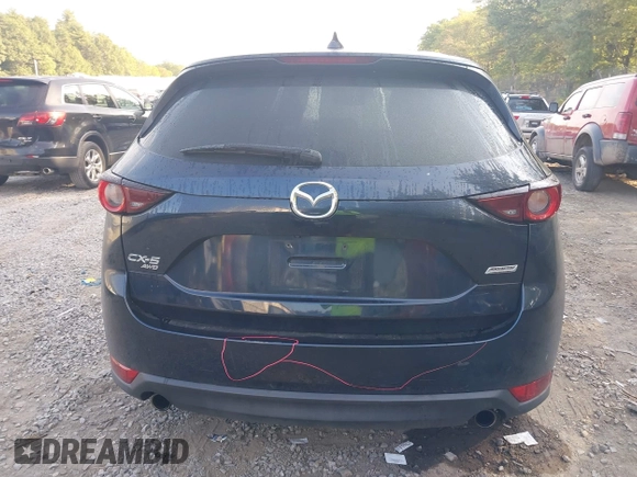 2017 Mazda CX-5 Touring with VIN JM3KFBCL6H0170455, listed as a IAAI auction lot 40381242 with 71,520 mi miles. Bid and sale history available at carsss.com. Image 16.
