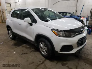 2018 Chevrolet Trax LS with VIN 3GNCJNSB9JL235983, listed as a Copart auction lot 43975345 with 65,132 mi miles and Salvage Title. Bid and sale history available at carsss.com. Image 4.