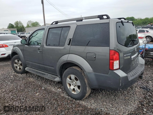 2008 Nissan Pathfinder S z VIN 5N1AR18B08C651933, wystawiony jako Copart lot #51918165 z przebiegiem 126 142 mil mil oraz Szkoda całkowita • Salvage title. Historia ofert i sprzedaży dostępna na DreamBid. Obrazek 2.