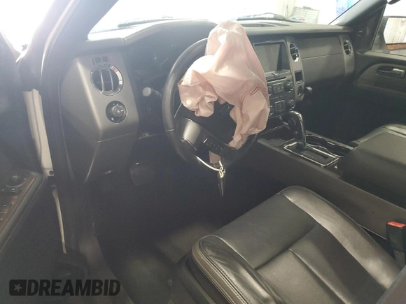 2017 Ford Expedition Platinum with VIN 1FMJU1MTXHEA51986, listed as a Copart auction lot 54966625 with Not provided miles and Salvage title. Bid and sale history available at DreamBid. Image 8.
