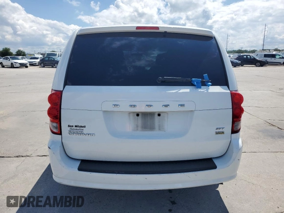 2014 Dodge Grand Caravan SXT z VIN 2C4RDGCG8ER428893, wystawiony jako Copart lot #56671355 z przebiegiem 261 815 mil mil oraz Szkoda całkowita • Salvage title. Historia ofert i sprzedaży dostępna na DreamBid. Obrazek 6.