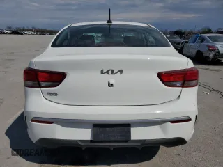 2023 Kia Rio S with VIN 3KPA24AD6PE566205, listed as a Copart auction lot 50621125 with 18,418 mi miles and Salvage Title. Bid and sale history available at carsss.com. Image 6.