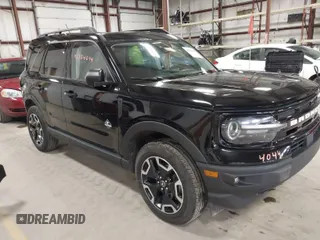 2021 Ford Bronco Sport Outer Banks z VIN 3FMCR9C64MRA56015, wystawiony jako IAAI lot #41704044 z przebiegiem 46 198 mil mil oraz . Historia ofert i sprzedaży dostępna na DreamBid. Obrazek 1.