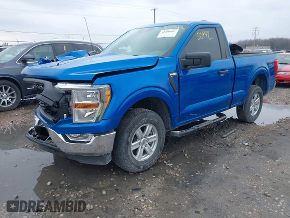 2021 Ford F-150 XL with VIN 1FTMF1EB3MKF07453, listed as a IAAI auction lot 42050992 with 26,398 mi miles and . Bid and sale history available at DreamBid. Image 17.