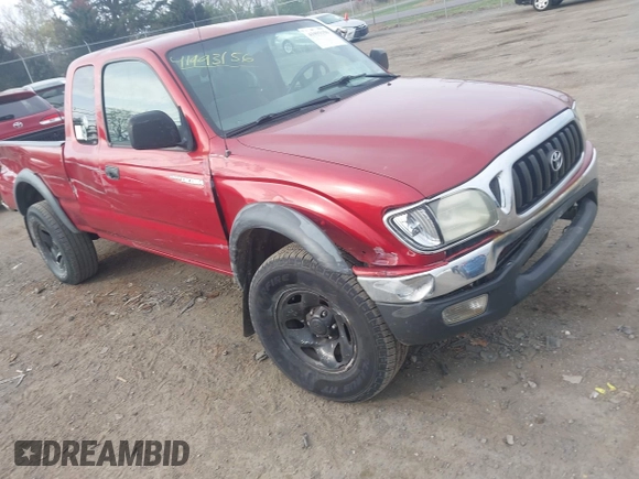 2004 Toyota Tacoma z VIN 5TEWN72N04Z445695, wystawiony jako IAAI lot #41993156 z przebiegiem 150 087 mil mil oraz . Historia ofert i sprzedaży dostępna na DreamBid. Obrazek 1.