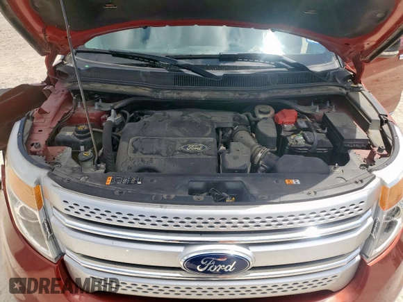 2014 Ford Explorer XLT with VIN 1FM5K7D8XEGA07668, listed as a Copart auction lot 62013535 with 178,148 mi miles and Salvage title. Bid and sale history available at DreamBid. Image 12.