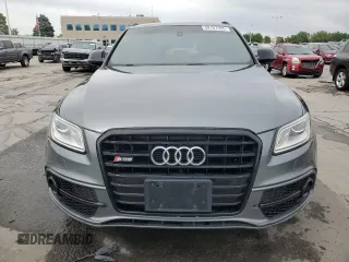 2017 Audi SQ5 Premium Plus z VIN WA1CCAFP4HA002123, wystawiony jako Copart lot #59167535 z przebiegiem 113 321 mil mil oraz Szkoda całkowita • Salvage title. Historia ofert i sprzedaży dostępna na DreamBid. Obrazek 5.