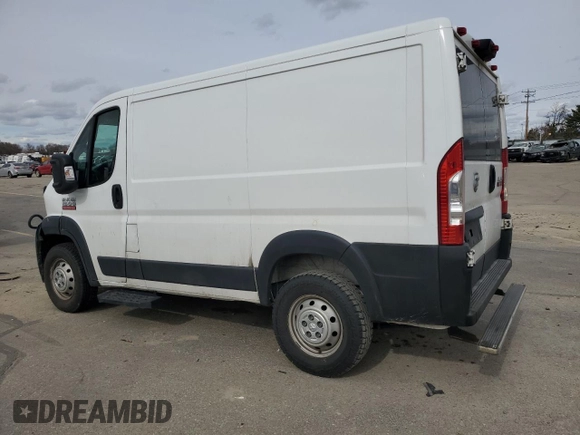 2019 Ram ProMaster Cargo with VIN 3C6TRVNG6KE512918, listed as a Copart auction lot 49177795 with 160,417 mi miles and Salvage Title. Bid and sale history available at DreamBid. Image 2.