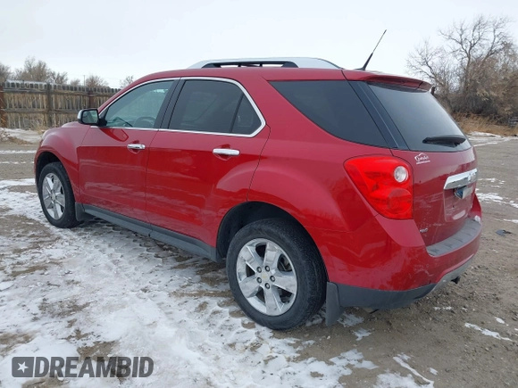 2013 Chevrolet Equinox LTZ with VIN 1GNFLGEK1DZ104011, listed as a IAAI auction lot 41424044 with 118,893 mi miles. Bid and sale history available at carsss.com. Image 3.