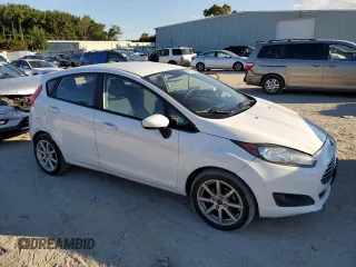 2019 Ford Fiesta SE with VIN 3FADP4EJ8KM107132, listed as a Copart auction lot 75043964 with 97,009 mi miles and Salvage Title. Bid and sale history available at carsss.com. Image 4.
