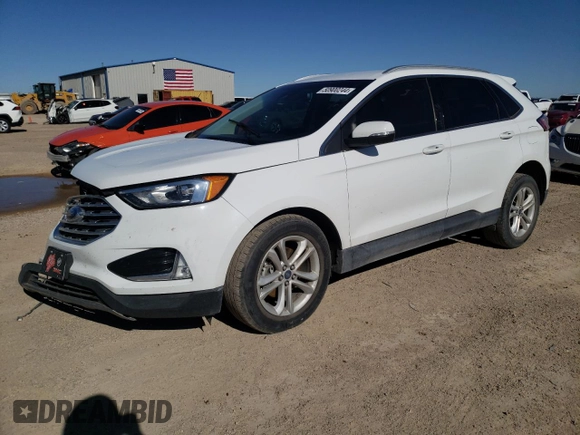 2019 Ford Edge SEL with VIN 2FMPK3J96KBC75540, listed as a Copart auction lot 50900244 with 29,243 mi miles and Salvage Title. Bid and sale history available at carsss.com. Image 1.