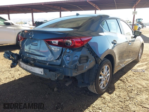 2014 Mazda 3 i Grand Touring with VIN JM1BM1W76E1173191, listed as a IAAI auction lot 41158533 with 120,444 mi miles and . Bid and sale history available at DreamBid. Image 4.