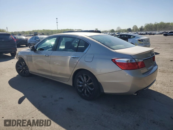 2014 Honda Accord Sport with VIN 1HGCR2F5XEA027873, listed as a Copart auction lot 53905295 with 112,097 mi miles and Salvage Title. Bid and sale history available at DreamBid. Image 2.