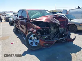 2020 Ram 1500 Lone Star with VIN 1C6RREFT2LN209900, listed as a IAAI auction lot 42152615 with Not provided miles and . Bid and sale history available at DreamBid. Image 1.