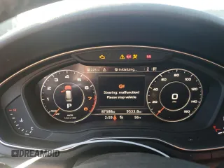 2018 Audi A4 allroad Premium Plus with VIN WA18NAF42JA205698, listed as a Copart auction lot 82285514 with 87,588 mi miles and Salvage Title. Bid and sale history available at carsss.com. Image 9.