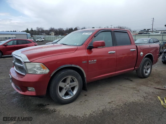2009 Dodge Ram 1500 Laramie with VIN 1D3HB13T39J522595, listed as a Copart auction lot 50771955 with 260,829 mi miles and Clean Title. Bid and sale history available at carsss.com. Image 1.