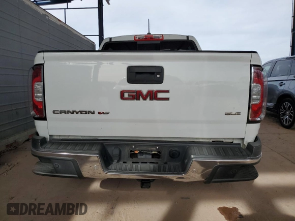 2020 GMC Canyon 2WD SLE with VIN 1GTG5CEN7L1248802, listed as a Copart auction lot 87462644 with 93,032 mi miles and Salvage Title. Bid and sale history available at carsss.com. Image 6.