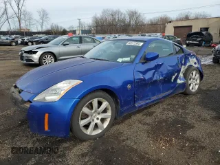 2003 Nissan 350Z with VIN JN1AZ34D73T102619, listed as a Copart auction lot 83372984 with Not Provided miles and Salvage Title. Bid and sale history available at carsss.com. Image 1.