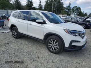 2020 Honda Pilot EX-L with VIN 5FNYF6H53LB041278, listed as a Copart auction lot 56803155 with 48,268 mi miles and Salvage title. Bid and sale history available at DreamBid. Image 4.