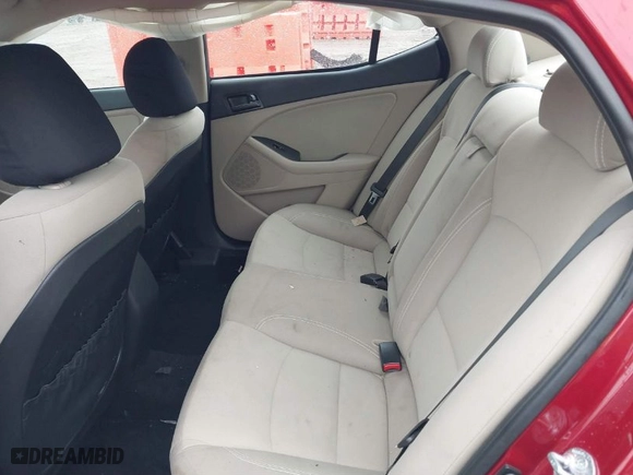 2013 Kia Optima LX with VIN 5XXGM4A78DG174067, listed as a IAAI auction lot 41207251 with 127,200 mi miles. Bid and sale history available at carsss.com. Image 8.