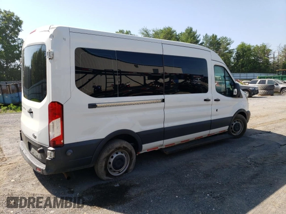 2015 Ford Transit XL с VIN 1FDZX2CM0FKA27687, выставлен на аукционе Copart как лот 62647305 с пробегом 71 613 миль миль и Чистый • Clean title. История ставок и продаж доступна на DreamBid. Изображение 3.